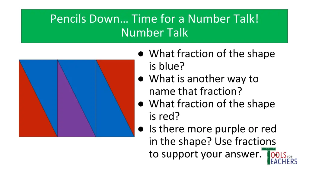 pencils down time for a number talk number talk 12