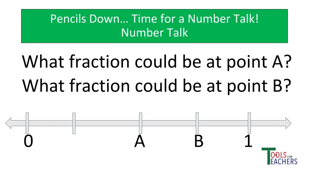 pencils down time for a number talk number talk 15