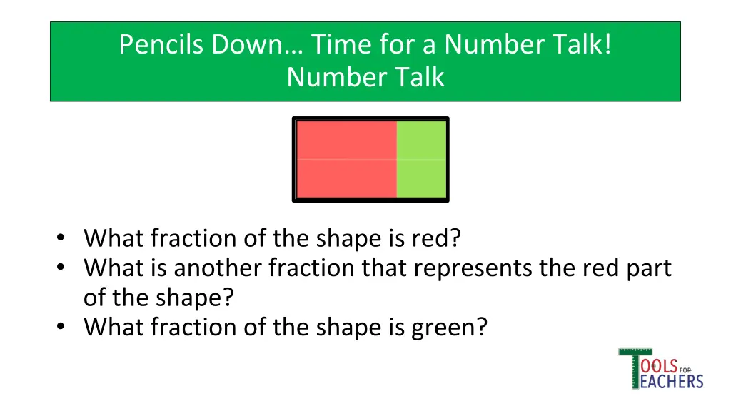 pencils down time for a number talk number talk 2