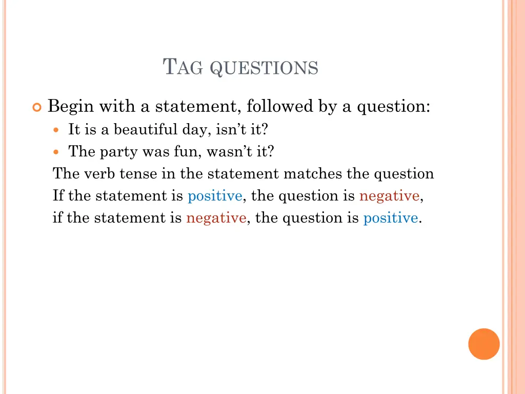 t ag questions 8