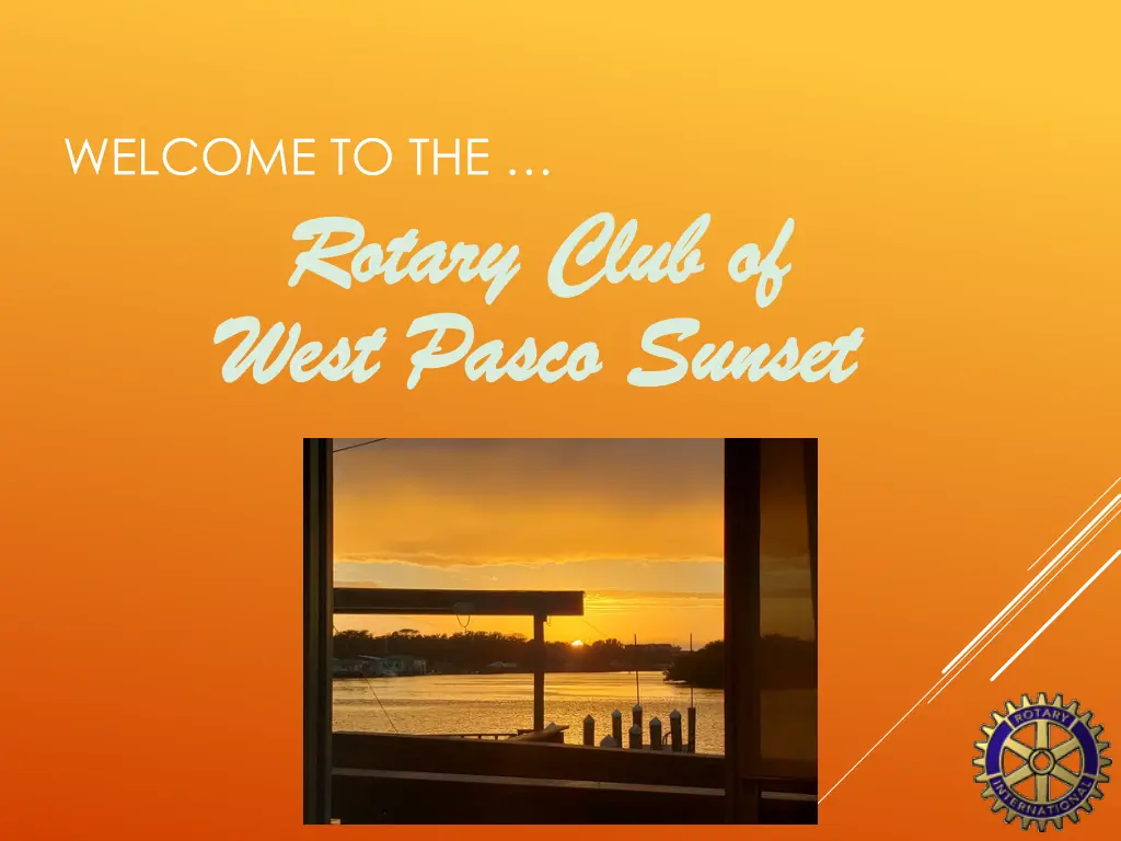 welcome to the rotary club of rotary club of west