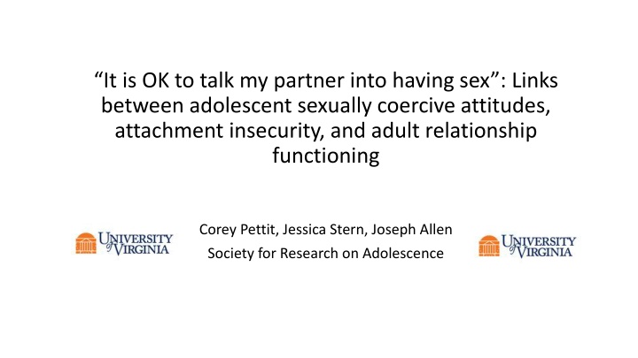 it is ok to talk my partner into having sex links