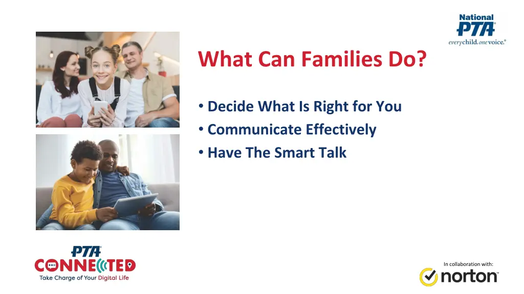 what can families do