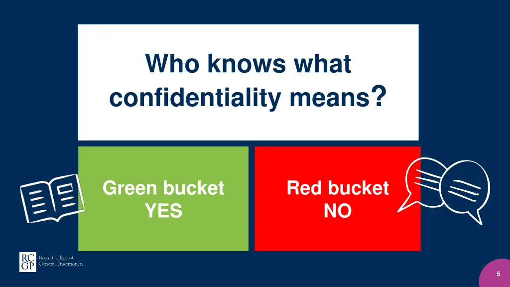 who knows what confidentiality means