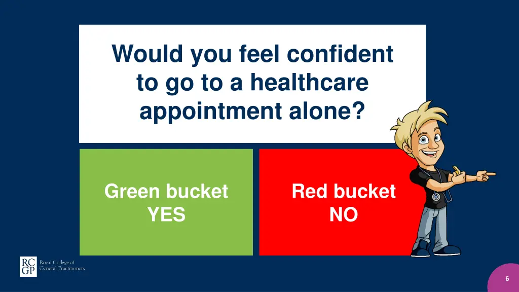 would you feel confident to go to a healthcare