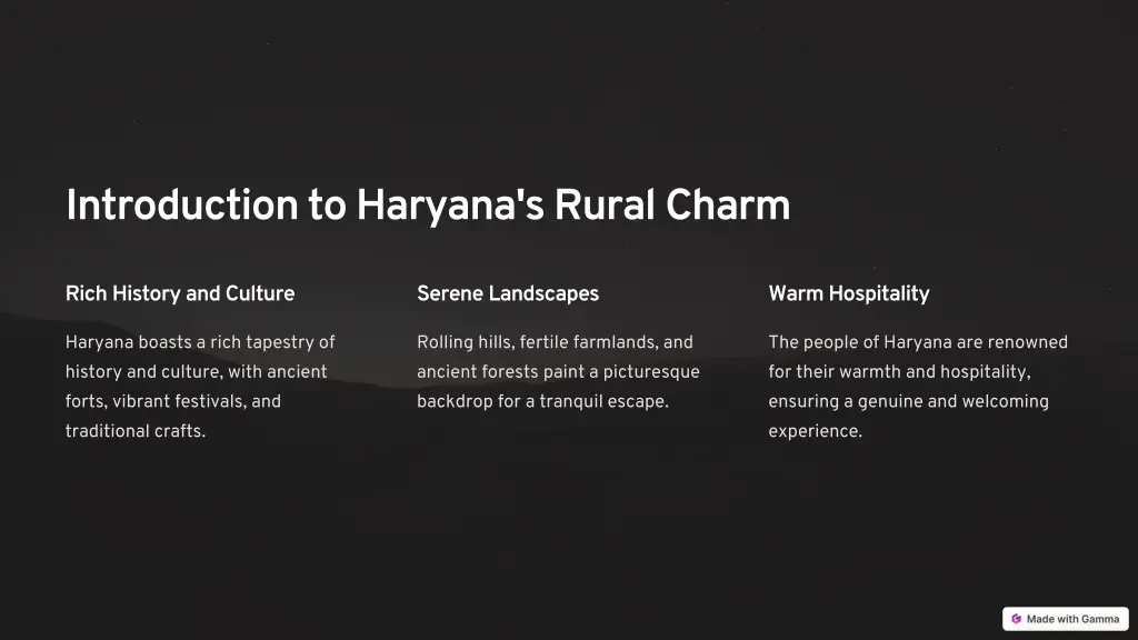 introduction to haryana s rural charm