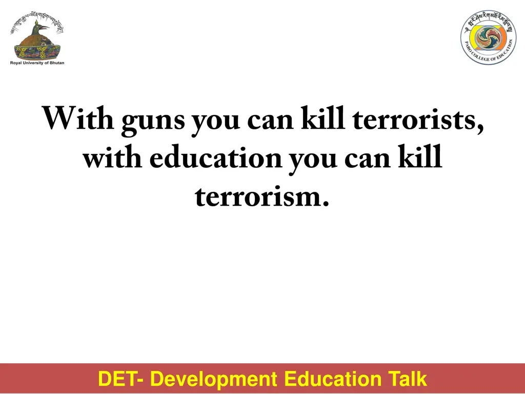 det development education talk 3