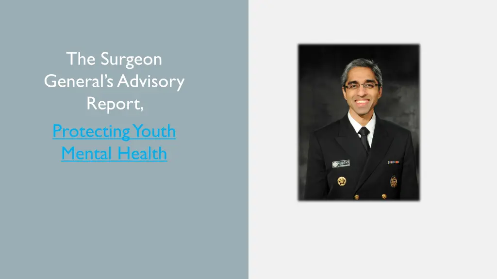 the surgeon general s advisory report protecting