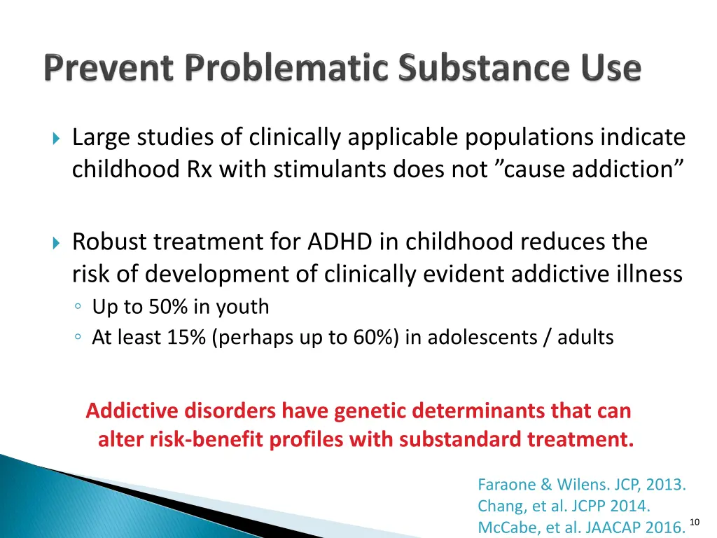 large studies of clinically applicable