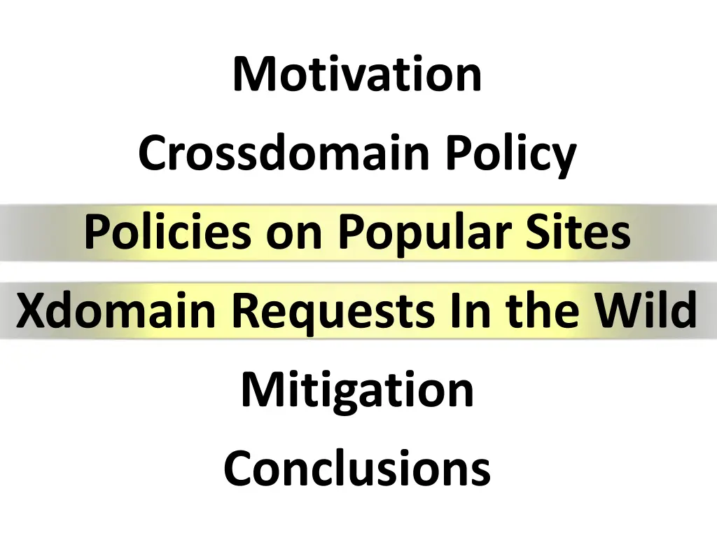 motivation crossdomain policy policies on popular 2