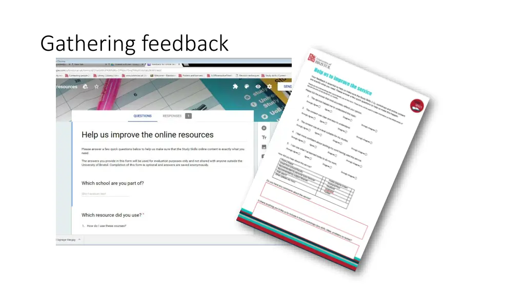 gathering feedback