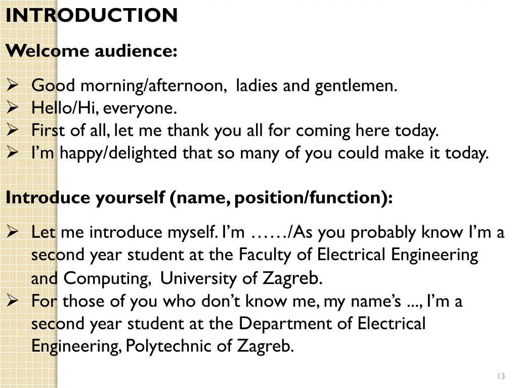 introduction