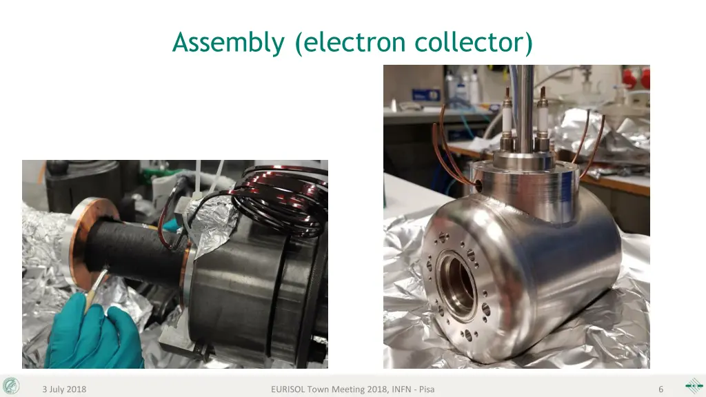 assembly electron collector