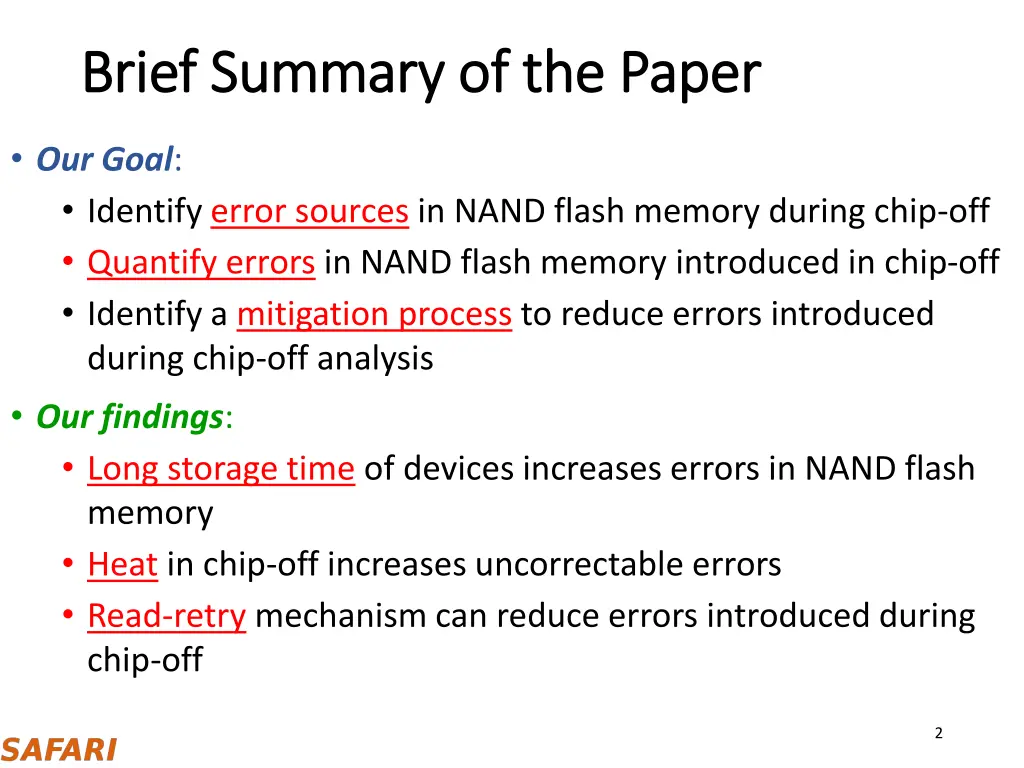 brief summary of the paper brief summary