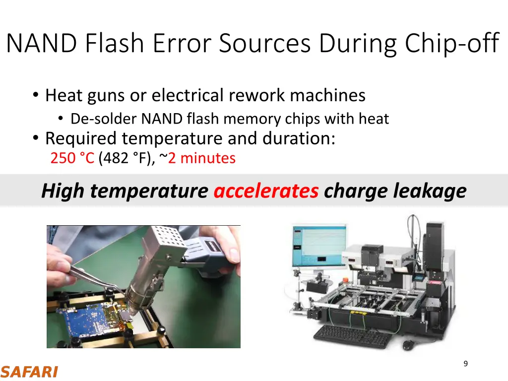 nand flash error sources during chip off