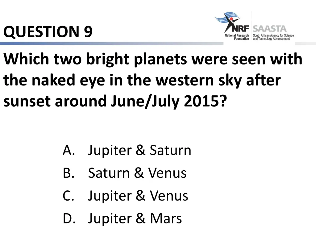 question 9