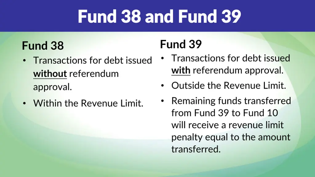 fund 38 and fund 39 fund 38 and fund 39 1