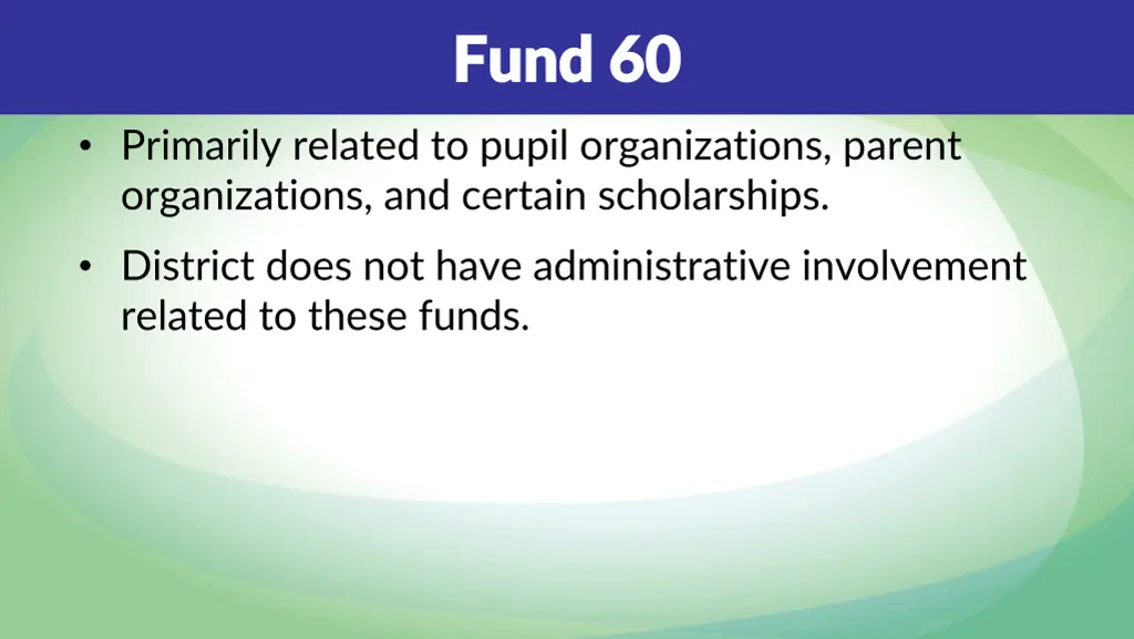 fund 60 fund 60