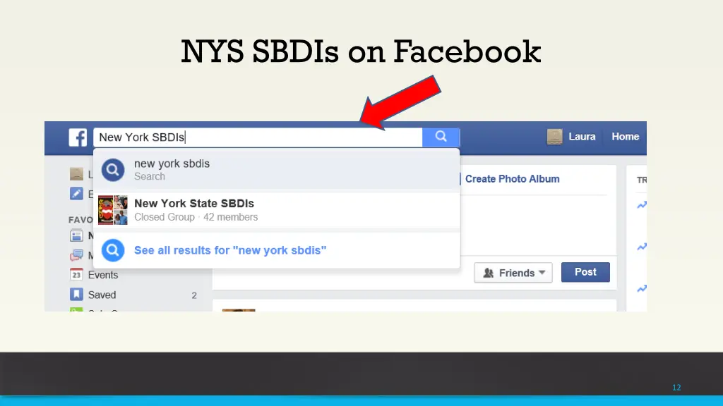 nys sbdis on facebook