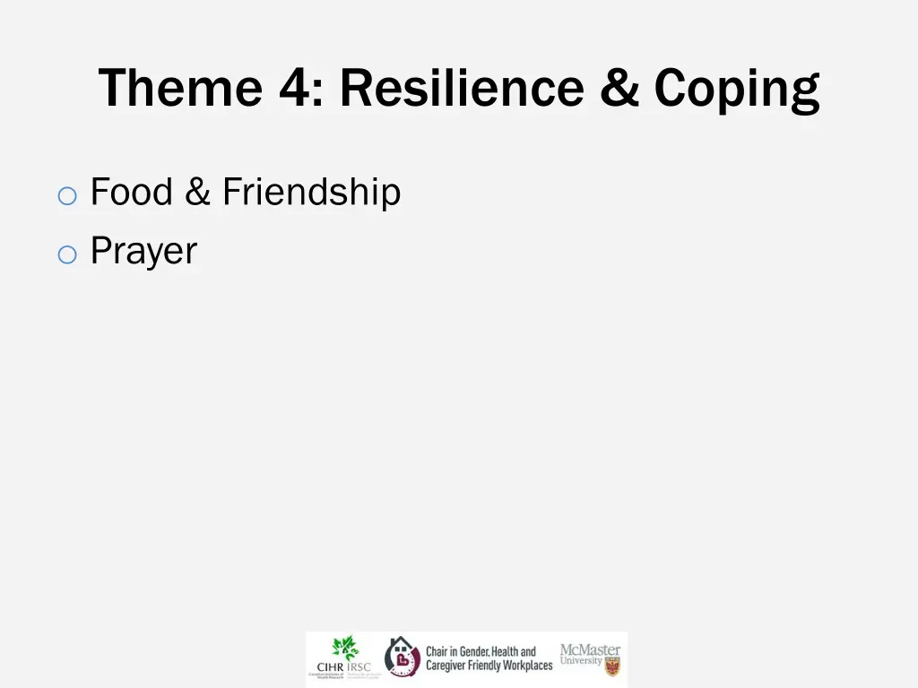 theme 4 resilience coping