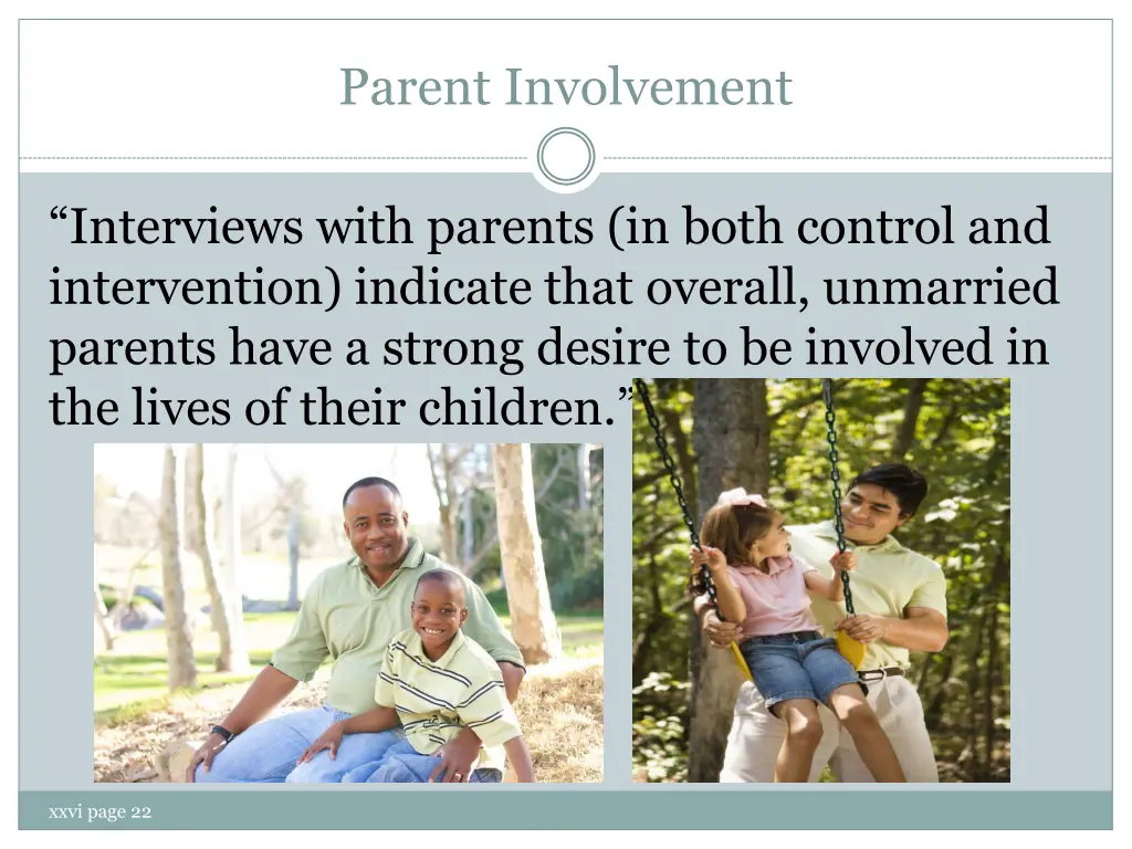 parent involvement