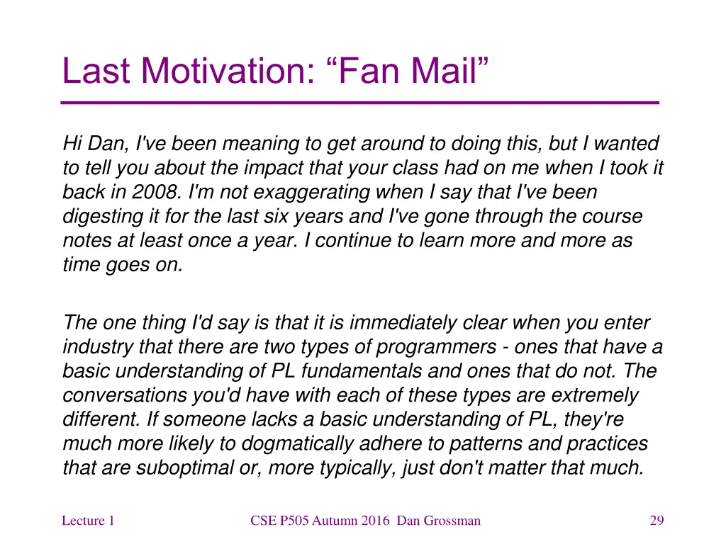 last motivation fan mail 2