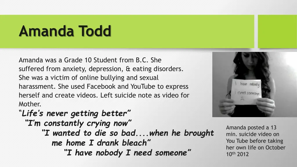 amanda todd