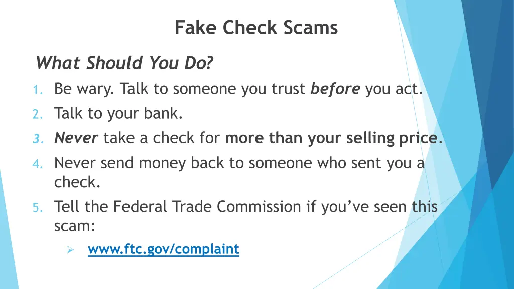 fake check scams 2