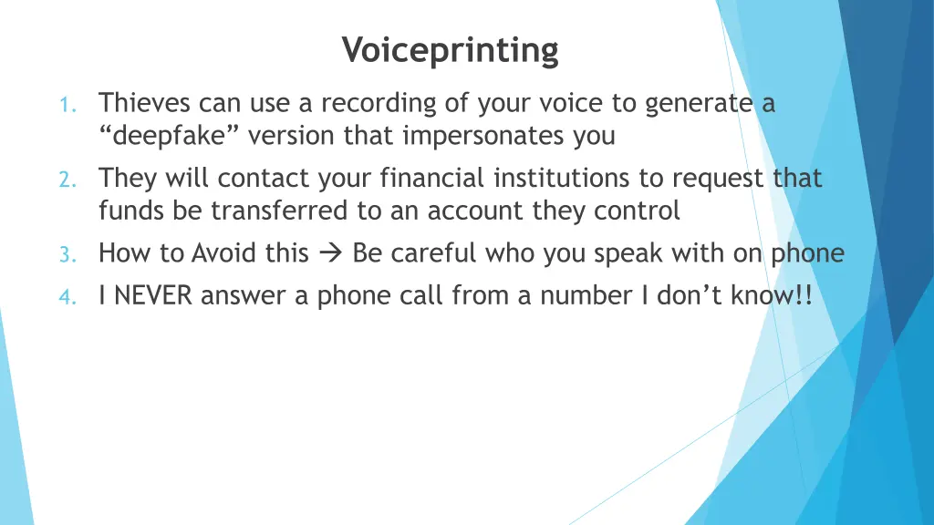 voiceprinting