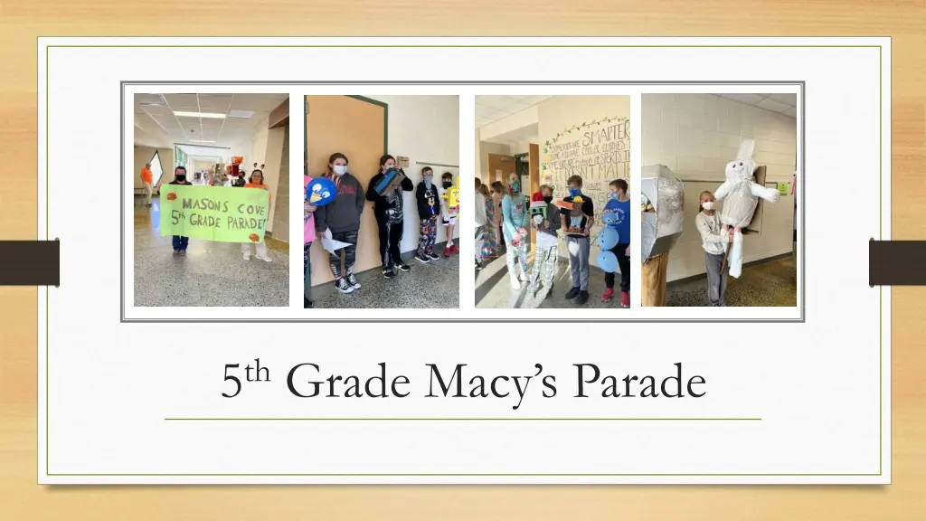 5 th grade macy s parade