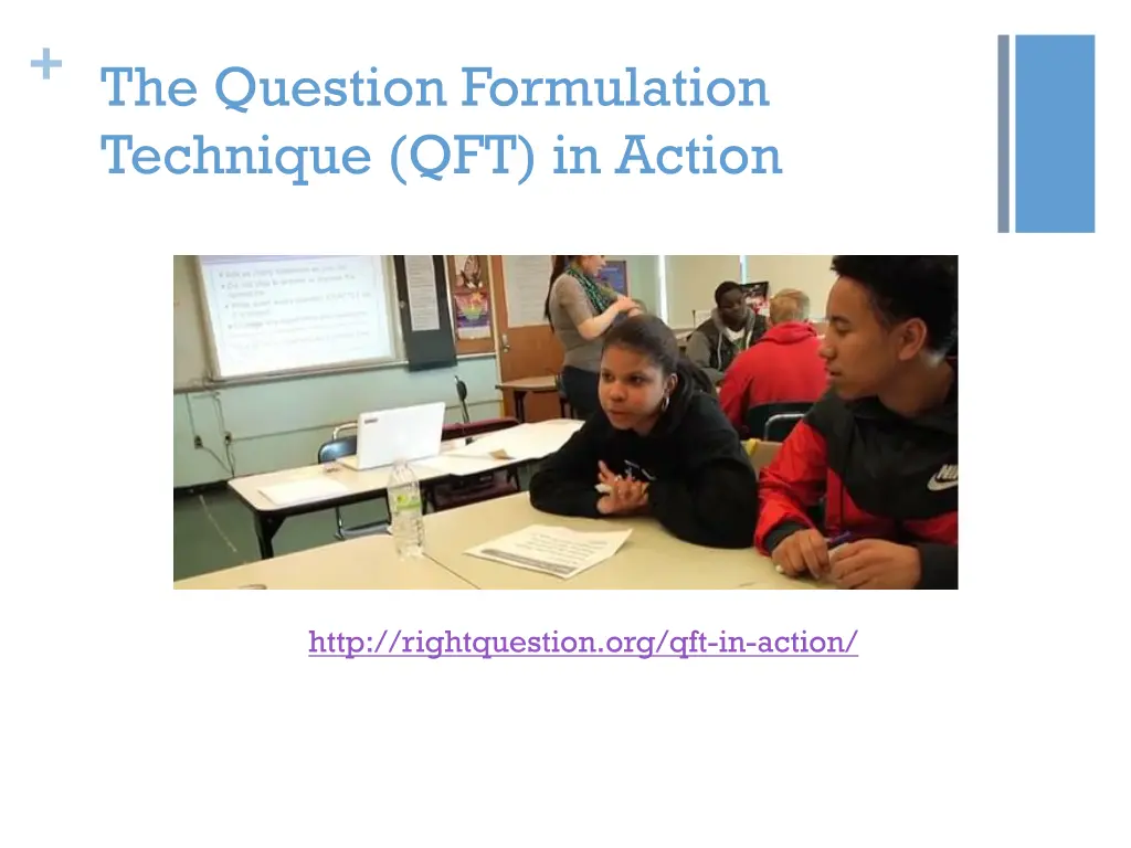 the question formulation technique qft in action