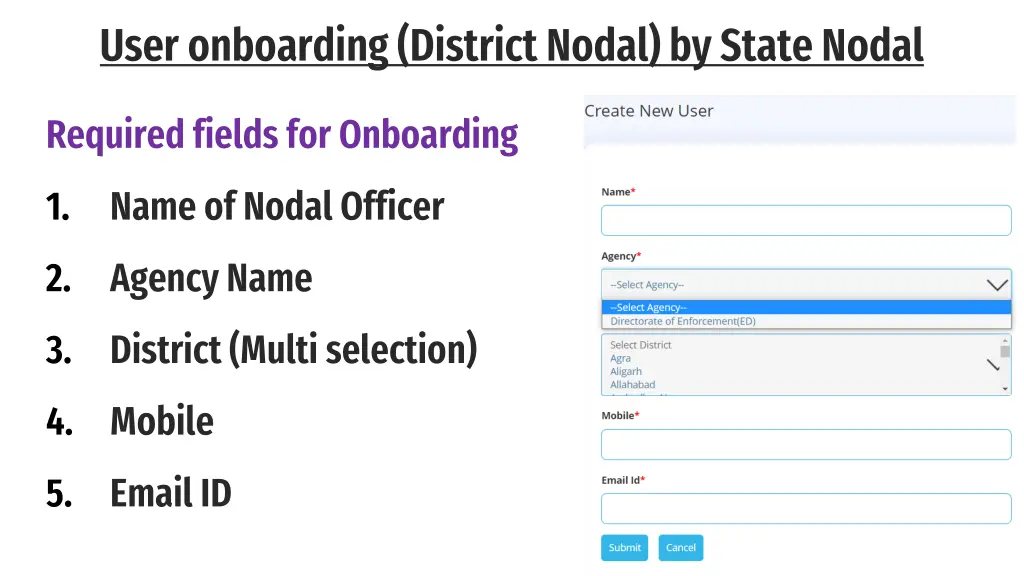 user onboarding district nodal by state nodal