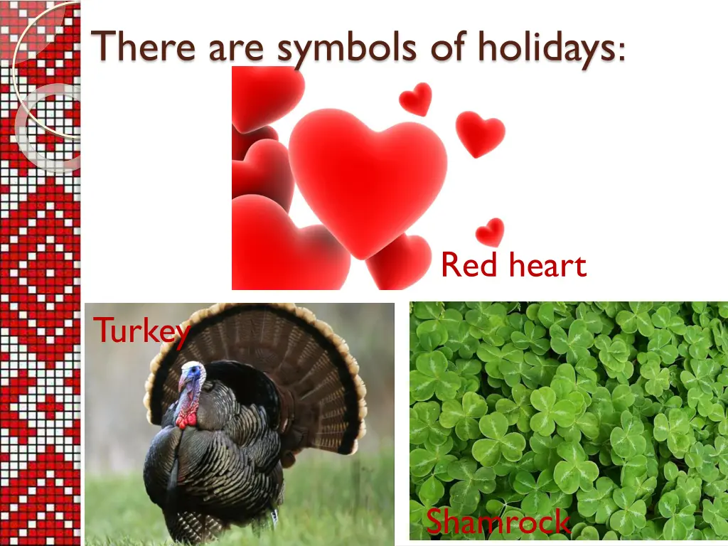 there are symbols of holidays 1