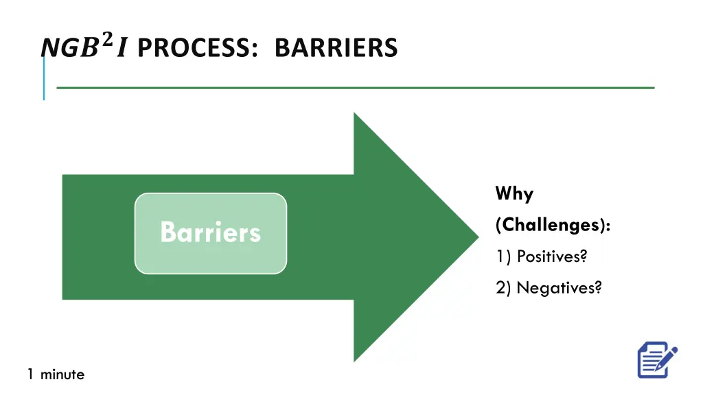 ng process barriers 3