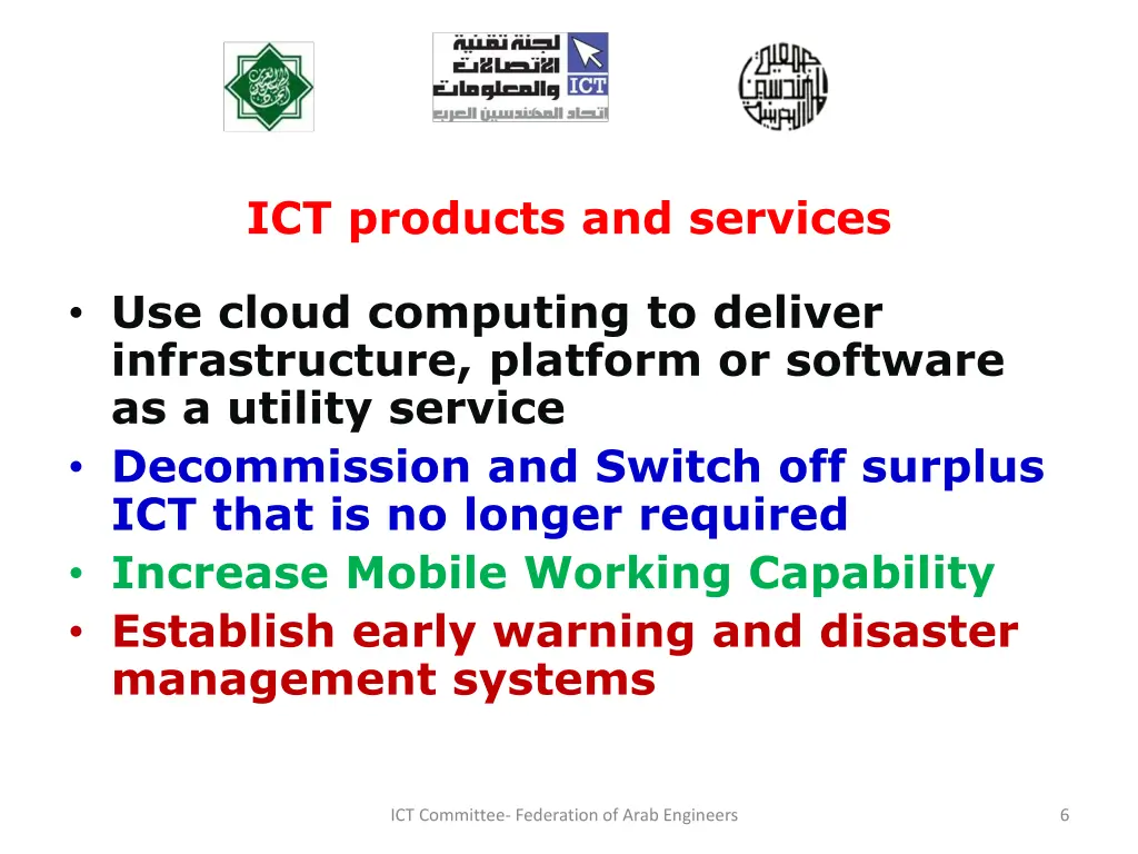 ict products and services