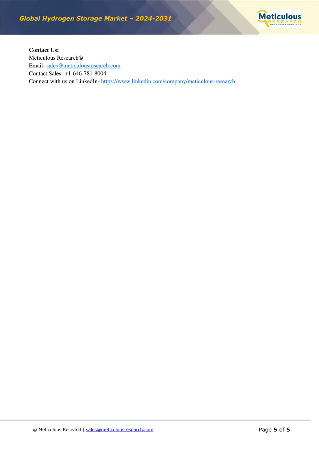 global hydrogen storage market 2024 2031 4