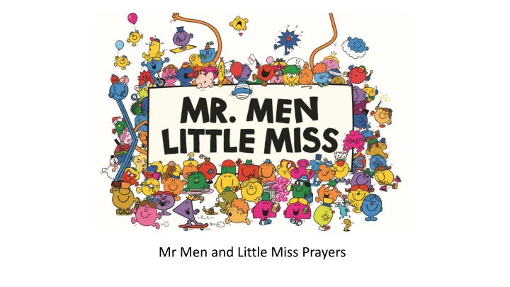 mr men and little miss prayers