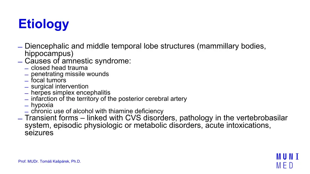 etiology