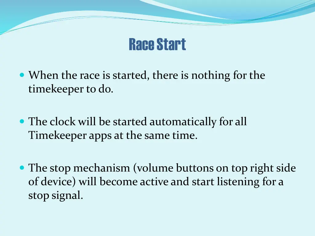 racestart