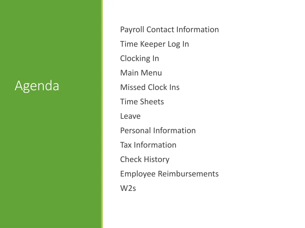 payroll contact information