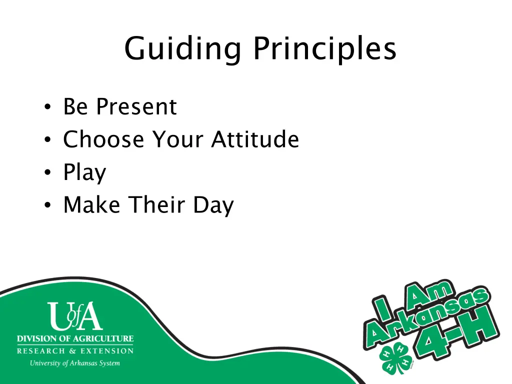 guiding principles