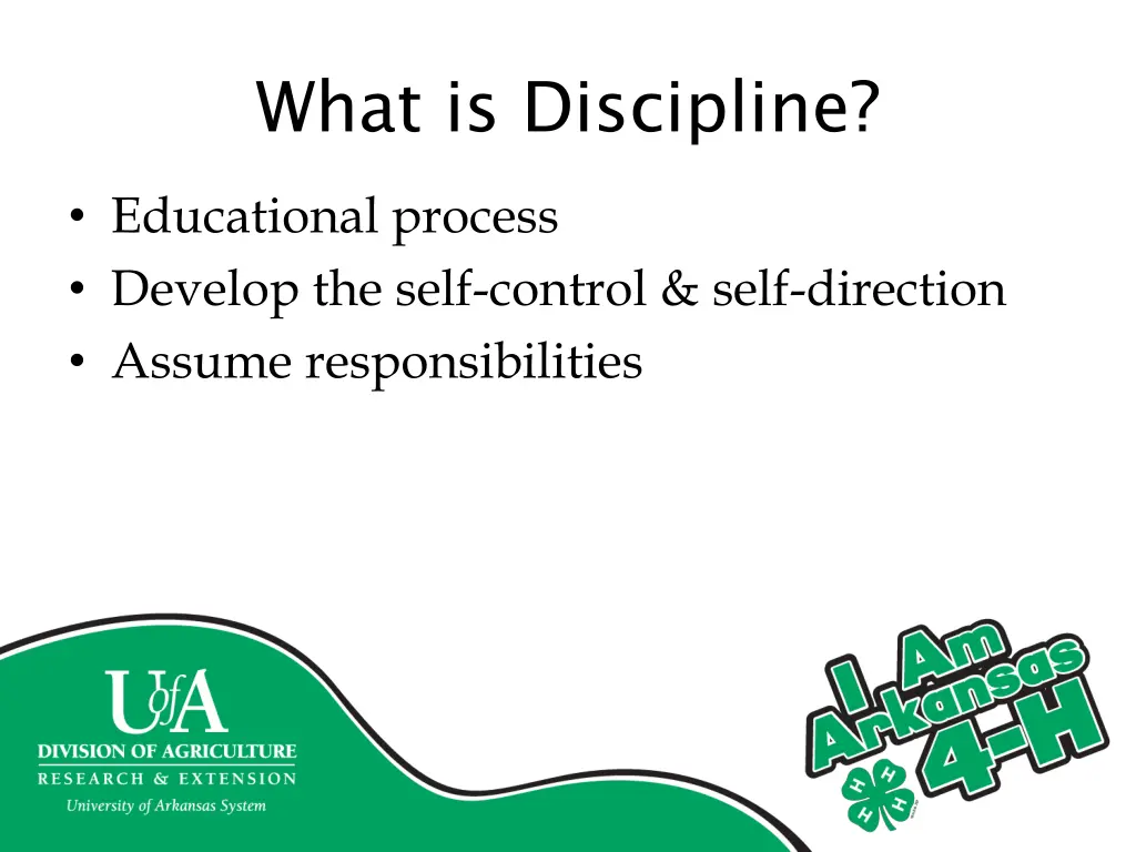 what is discipline