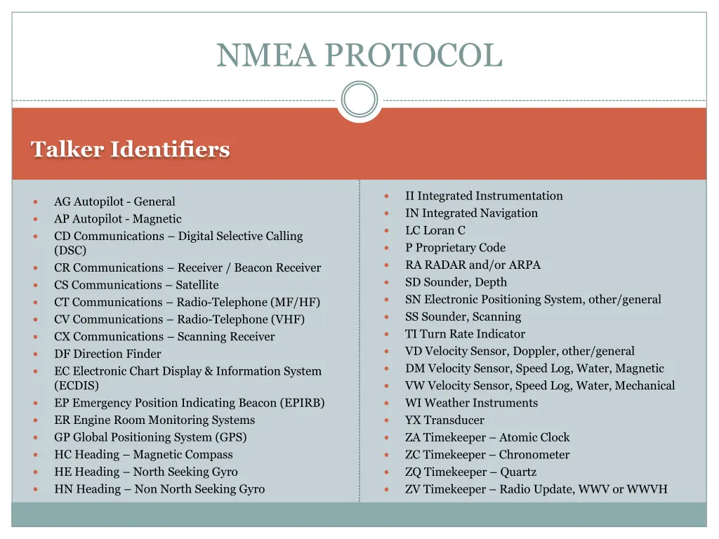 nmea protocol 13