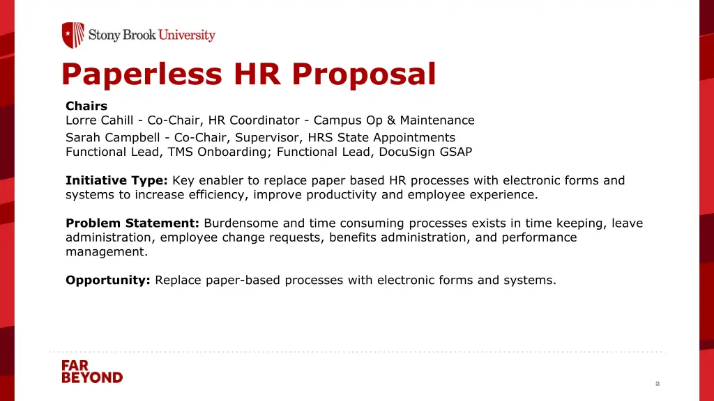 paperless hr proposal