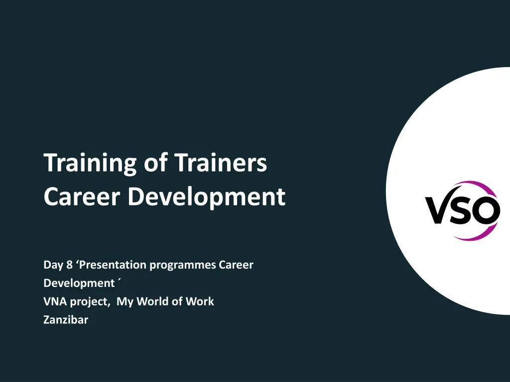 training of trainers career development 1