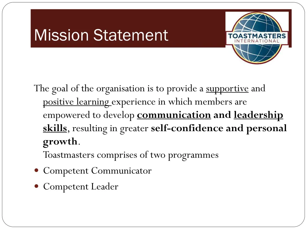 mission statement