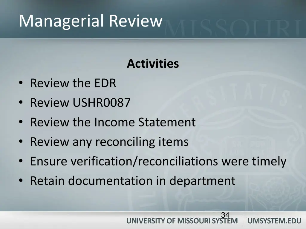 managerial review 2