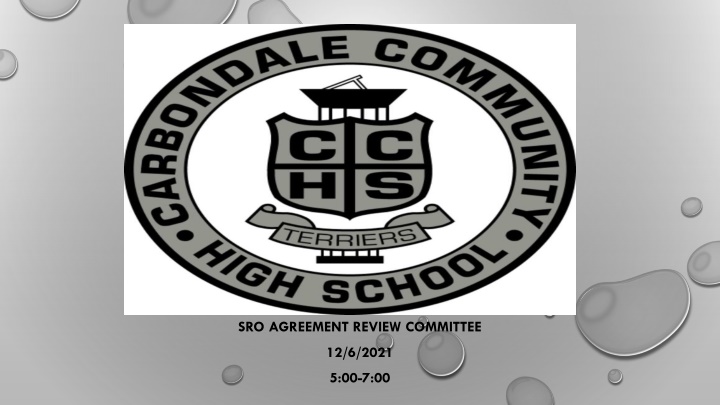 sro agreement review committee