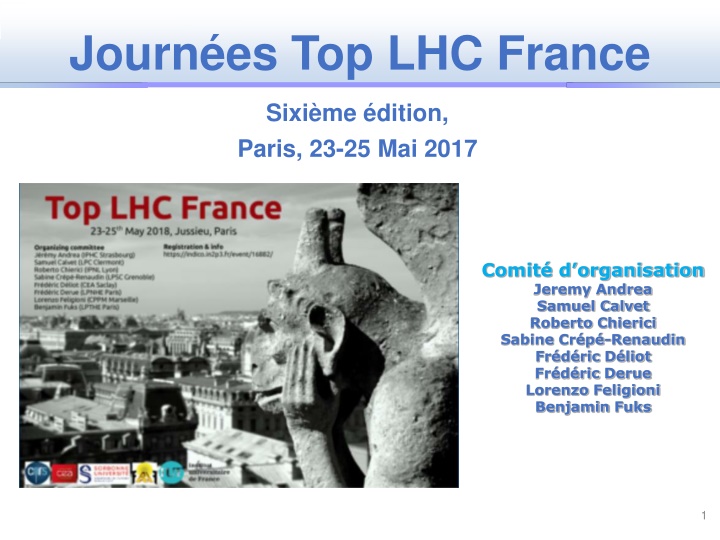 journ es top lhc france