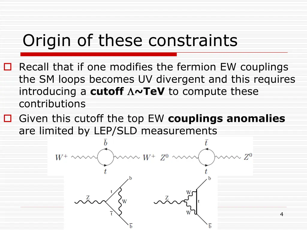 origin of these constraints